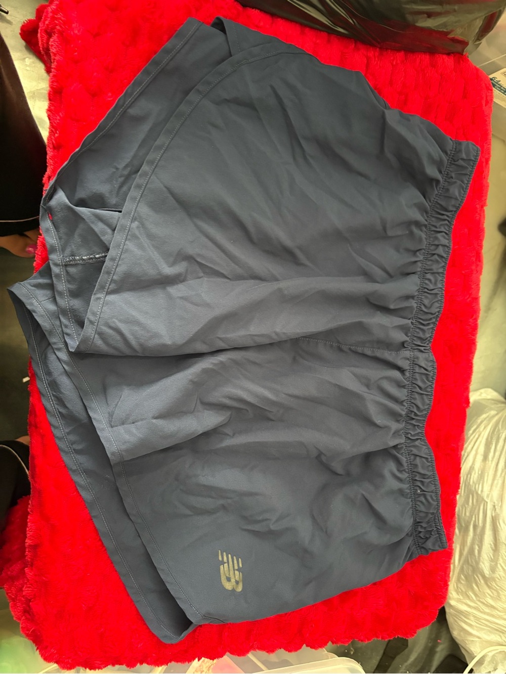 New Balance Navy Women's Athletic Running Shorts